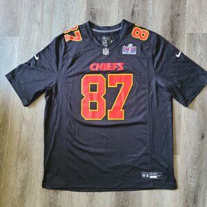 Nike Travis Kelce #87 Kansas City Chiefs Super Bowl LVIII Jersey Size 2Xl & 3XL